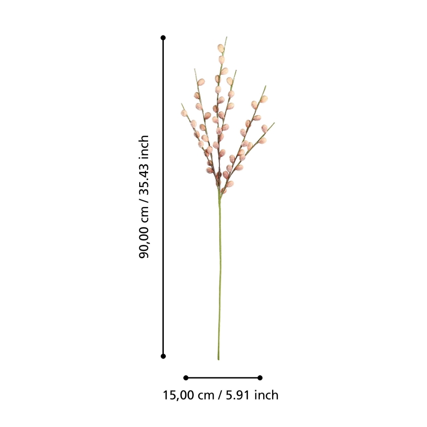 Eglo - Штучна квітка 90 см рожевий