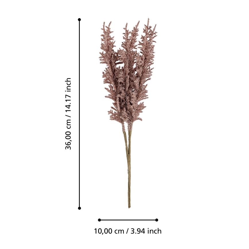 Eglo - Штучна квітка 36 см червоний