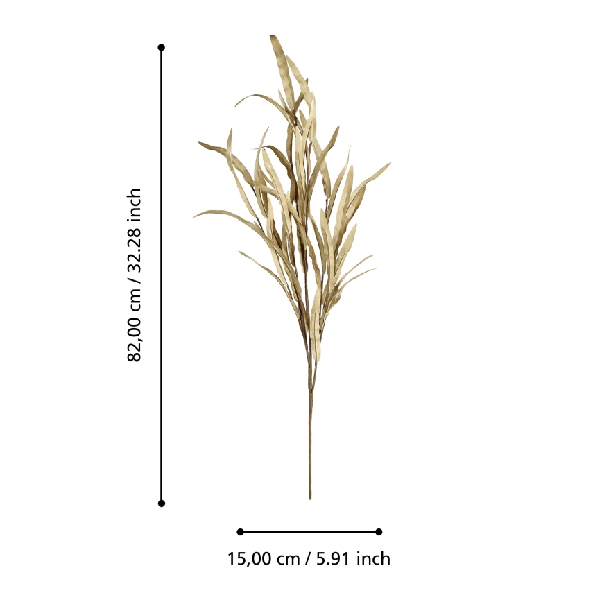 Eglo - Штучна квітка 82 см бежевий
