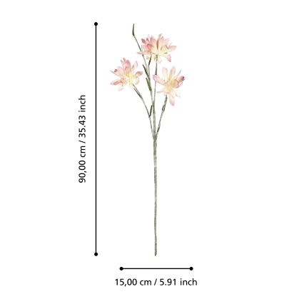 Eglo - Штучна квітка 90 cm рожевий