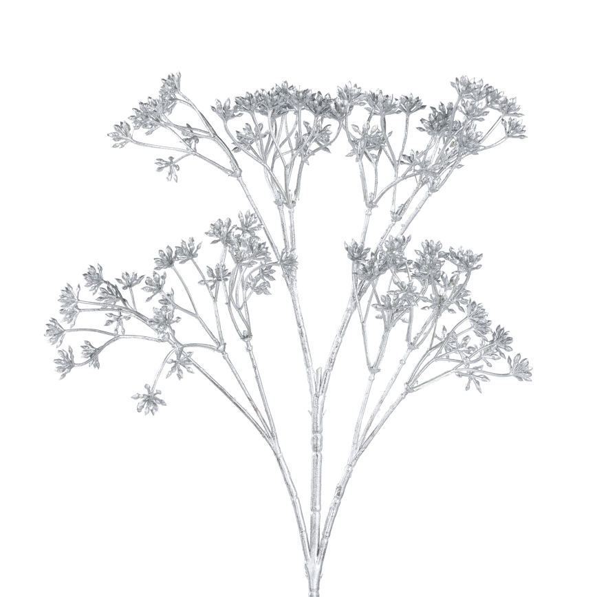 Eglo - Штучна квітка 53 см срібний