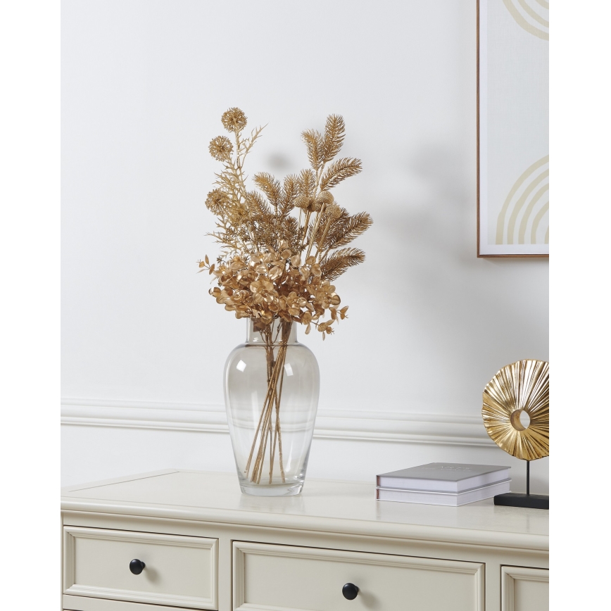 Eglo - Штучна квітка 53 см золотий