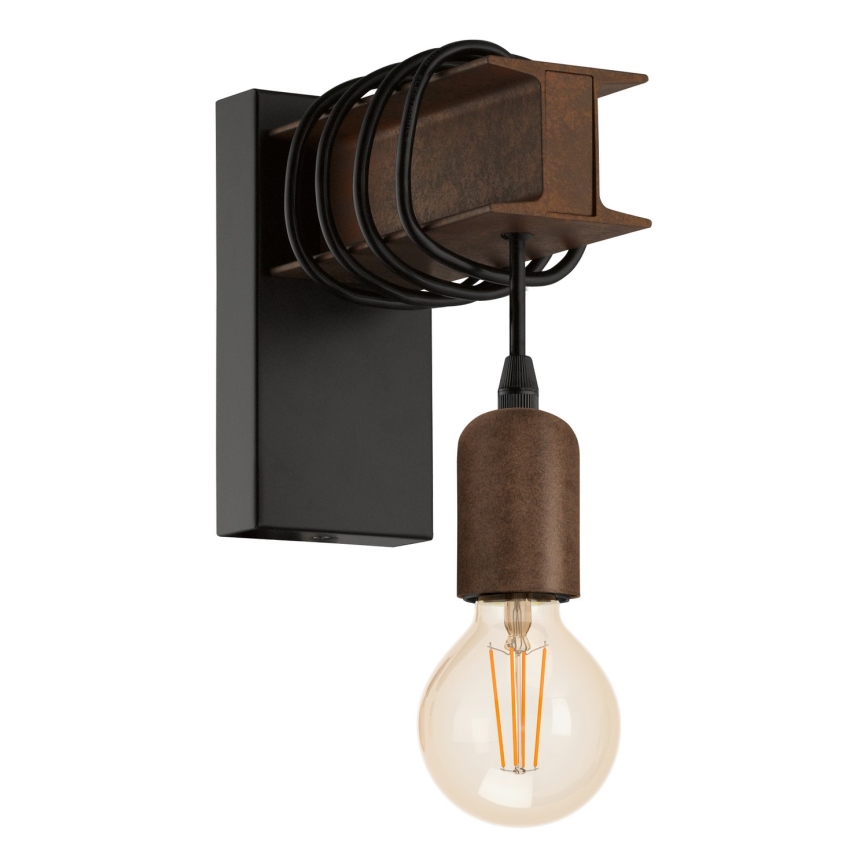 Eglo - Nástěnné svítídlo TOWNSHEND 1xE27/10W/230V