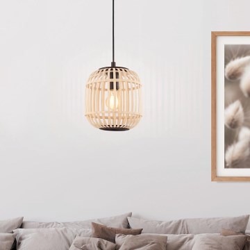 Eglo 43231 - Підвісна люстра BORDESLEY 1xE27/28W/230V діаметр 210mm