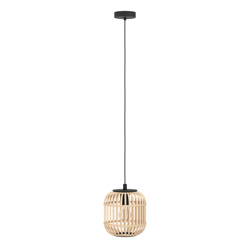 Eglo 43231 - Підвісна люстра BORDESLEY 1xE27/28W/230V діаметр 210mm