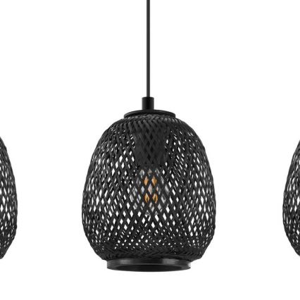 Eglo - Люстра на мотузці 3xE27/40W/230V
