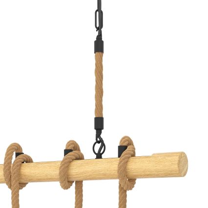 Eglo 43318 - Подвесная люстра на цепи YOUNGSTOWN 4xE27/40W/230V