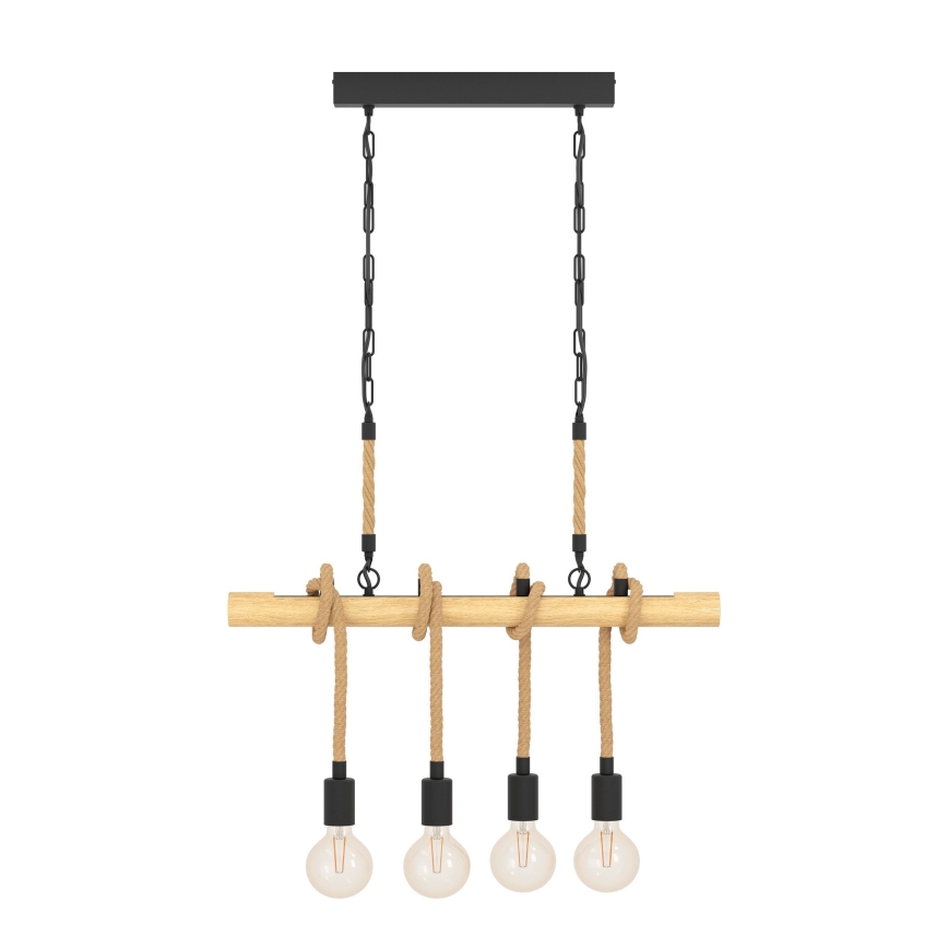 Eglo 43318 - Подвесная люстра на цепи YOUNGSTOWN 4xE27/40W/230V