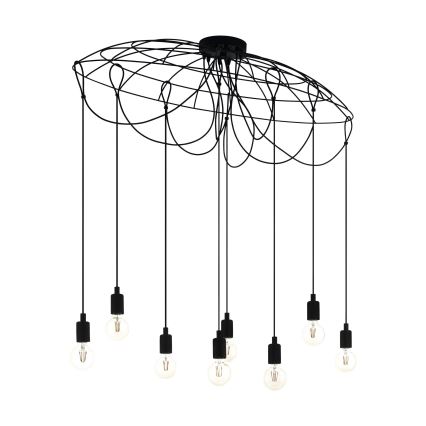Eglo - Люстра на мотузці 8xE27/40W/230V