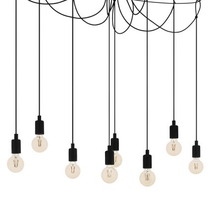 Eglo - Люстра на мотузці 8xE27/40W/230V