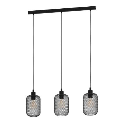 Eglo - Люстра на мотузці 3xE27/60W/230V