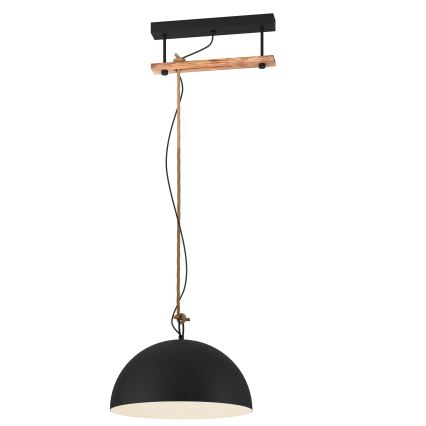 Eglo 43396 - Подвесной светильник HODSOLL на тросе, 1xE27/40W/230V