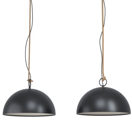 Eglo 43397 - Люстра HODSOLL на тросовом подвесе 2xE27/40W/230V