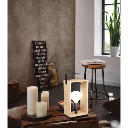 Eglo - Настільна лампа 1xE27/40W/230V