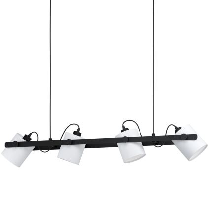 Eglo - Люстра на мотузці 4xE27/28W/230V