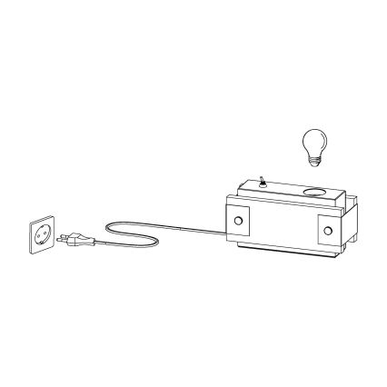 Eglo - Настольная лампа 1xE27/16W/230V