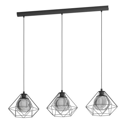 Eglo - Люстра на мотузці 3xE27/40W/230V