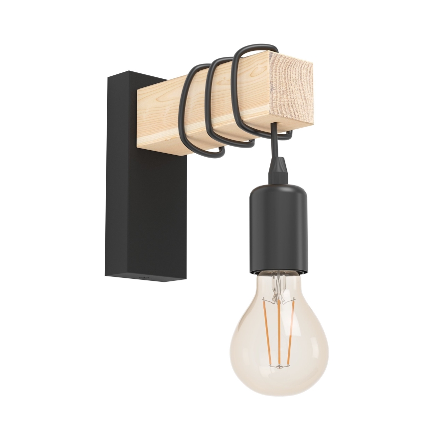 Eglo - Настінний світильник TOWNSHEND 1xE27/10W/230V - FSC сертифіковано