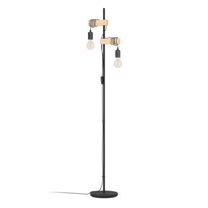 Eglo - Торшер TOWNSHEND 2xE27/10W/230V - сертифицировано FSC