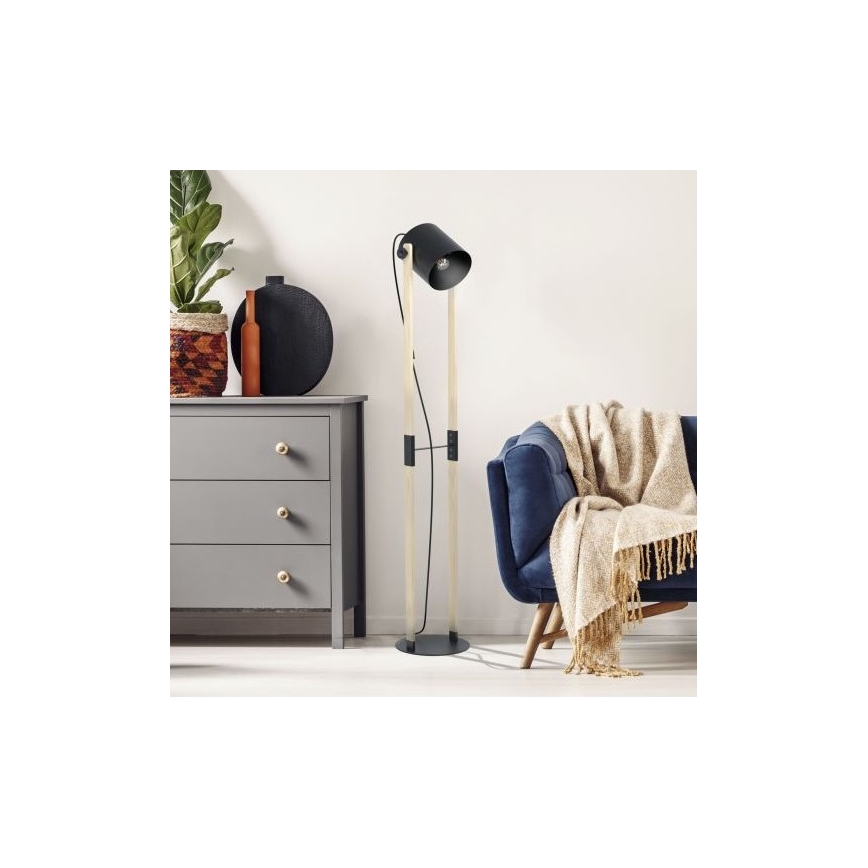 Eglo - Напольная лампа 1xE27/28W/230V