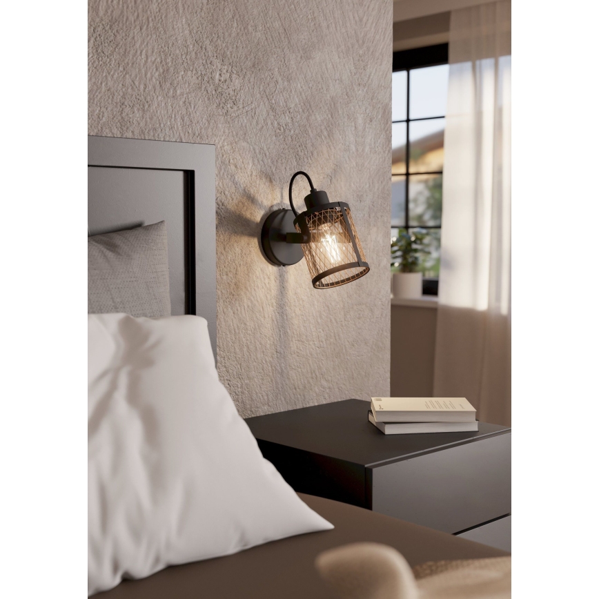 Eglo - Настенный точечный светильник 1xE27/40W/230V