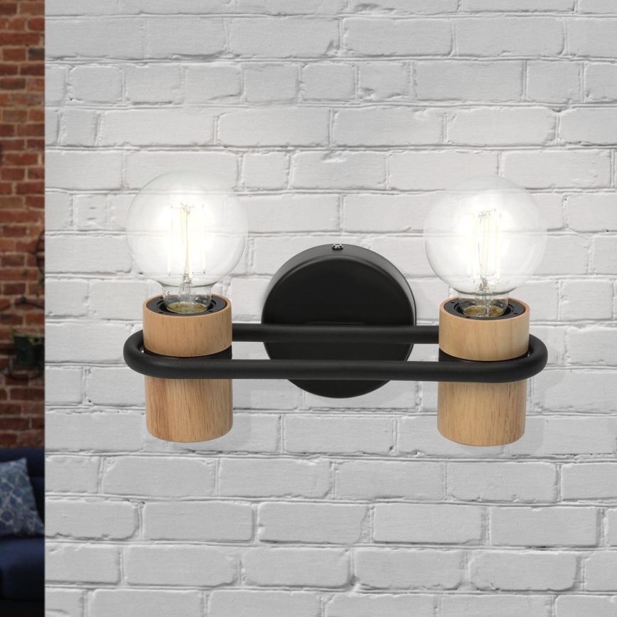 Eglo - Настінний світильник 2xE27/40W/230V