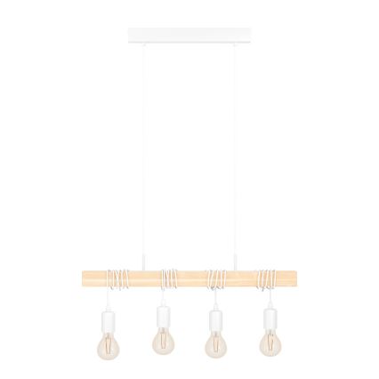 Eglo - Підвісна люстра TOWNSHEND 4xE27/60W/230V