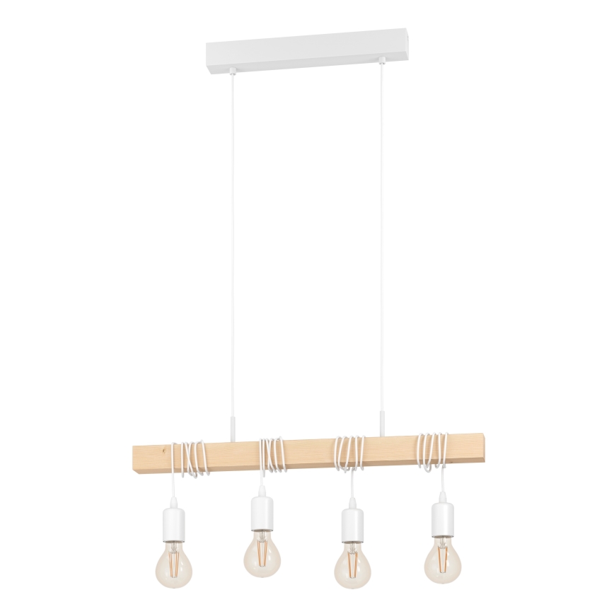 Eglo - Подвесная люстра TOWNSHEND 4xE27/60W/230V