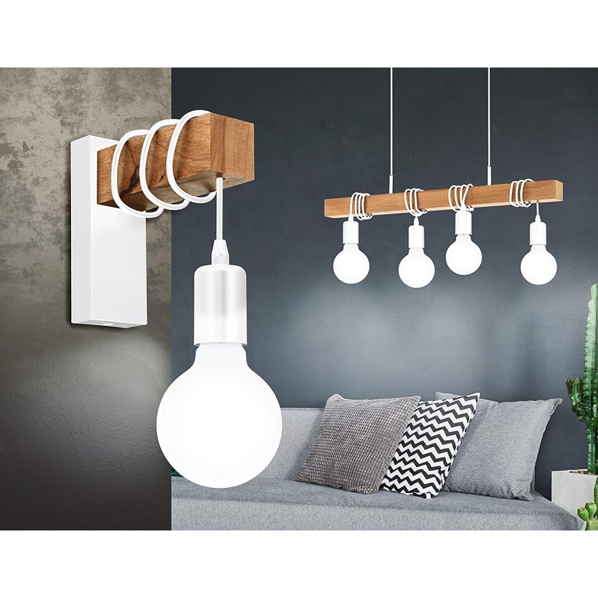 Eglo - Подвесная люстра TOWNSHEND 4xE27/60W/230V