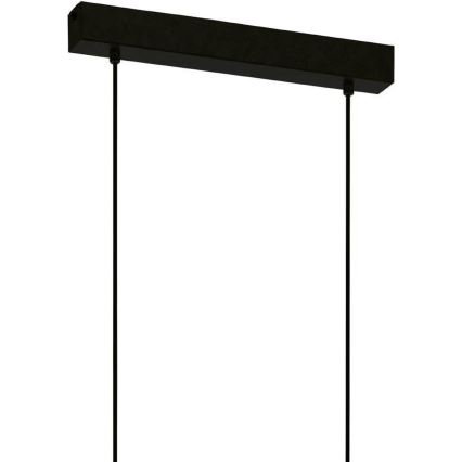 Eglo 43712 - Підвісна люстра TOWNSHEND 6xE27/60W/230V чорний