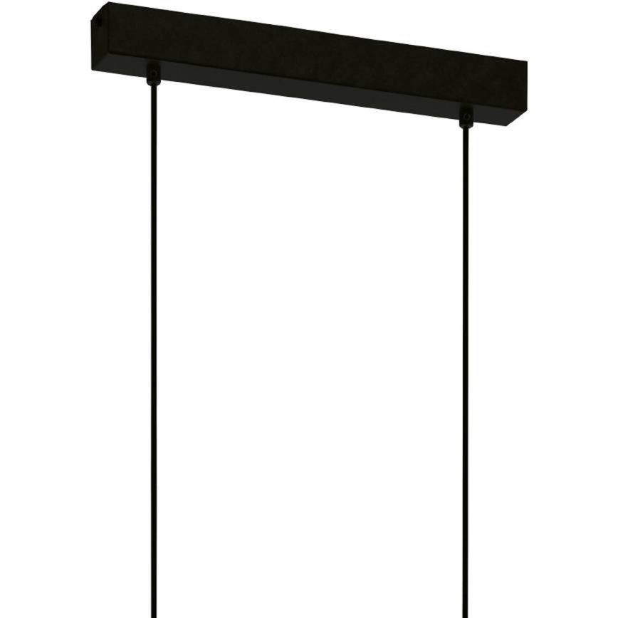 Eglo 43712 - Підвісна люстра TOWNSHEND 6xE27/60W/230V чорний