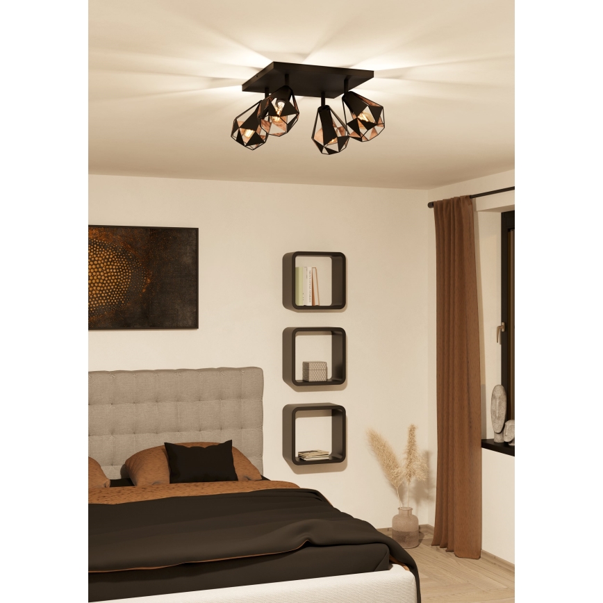 Eglo - Точечный светильник 4xE27/40W/230V