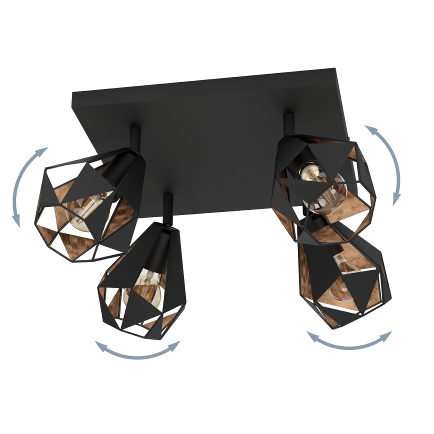 Eglo - Точковий світильник 4xE27/40W/230V