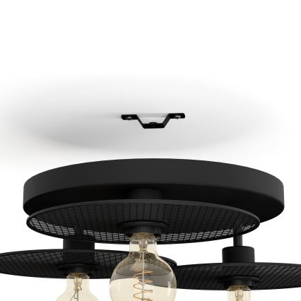 Eglo - Потолочный светильник 3xE27/40W/230V