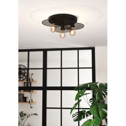 Eglo - Потолочный светильник 3xE27/40W/230V