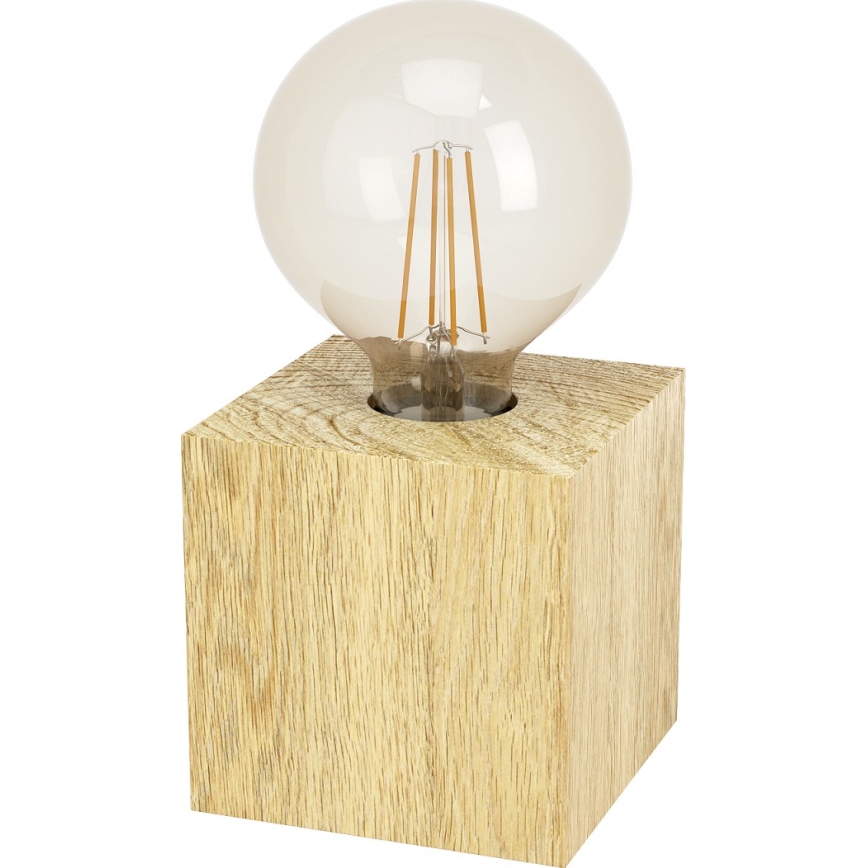 Eglo - Настольная лампа 1xE27/40W/230V бежевая