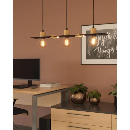 Eglo - Подвесная люстра 3xE27/40W/230V