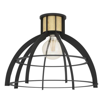 Eglo - Потолочный светильник 1xE27/40W/230V черный