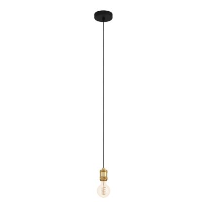 Eglo - Подвесная люстра 1xE27/40W/230V золотая