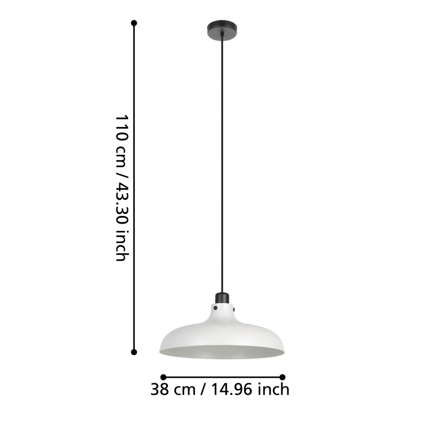 Eglo - Подвесная люстра 1xE27/40W/230V