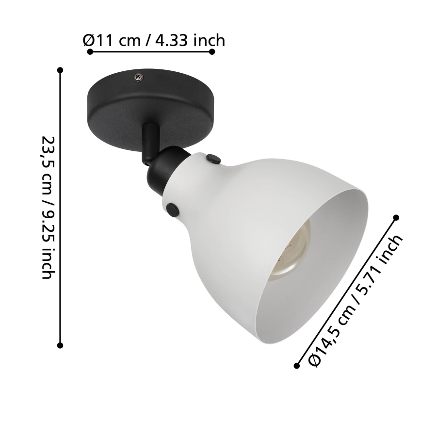 Eglo 43827 - Точечный светильник MATLOCK 1xE27/40W/230V