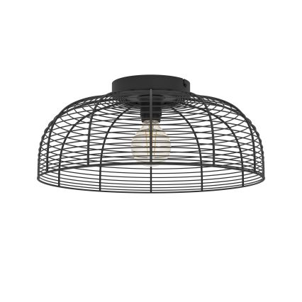 Eglo - Стельовий світильник 1xE27/40W/230V чорний