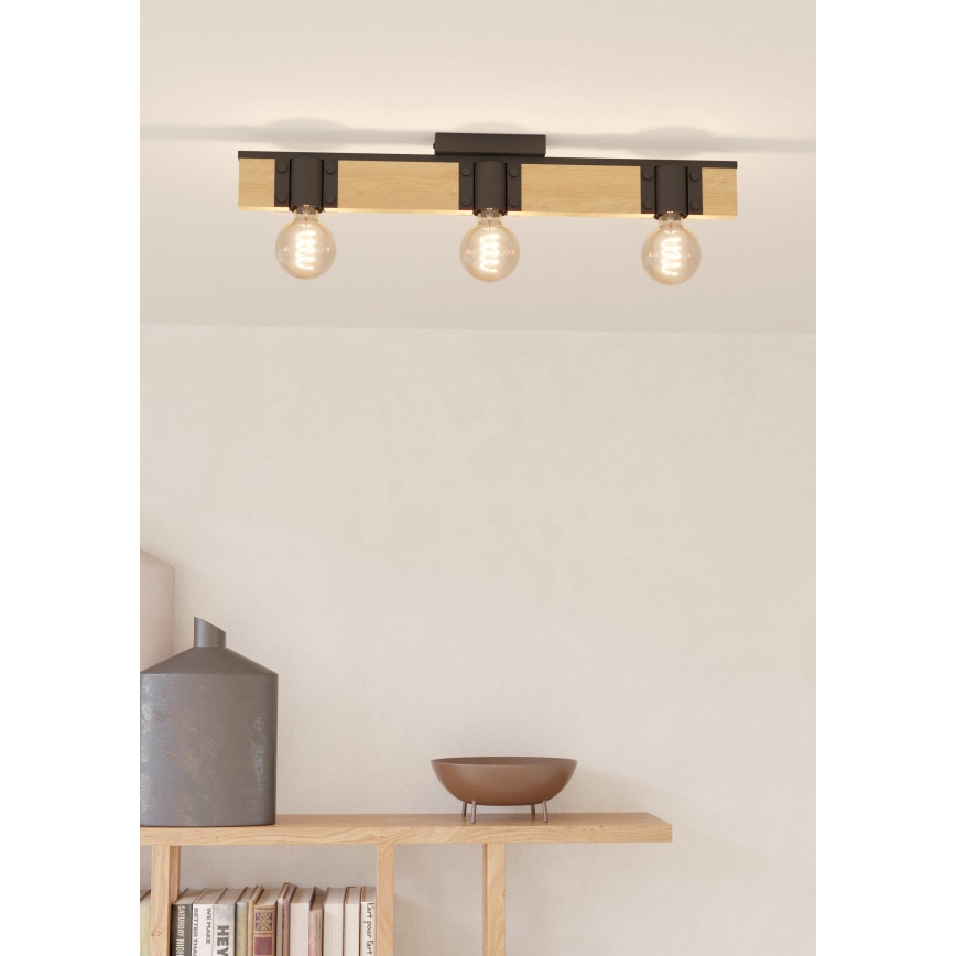 Eglo - Потолочный светильник 3xE27/40W/230V