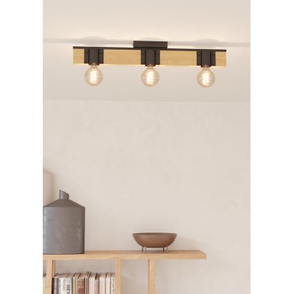 Eglo - Потолочный светильник 3xE27/40W/230V