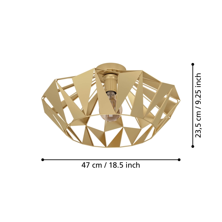 Eglo - Потолочный светильник 1xE27/60W/230V