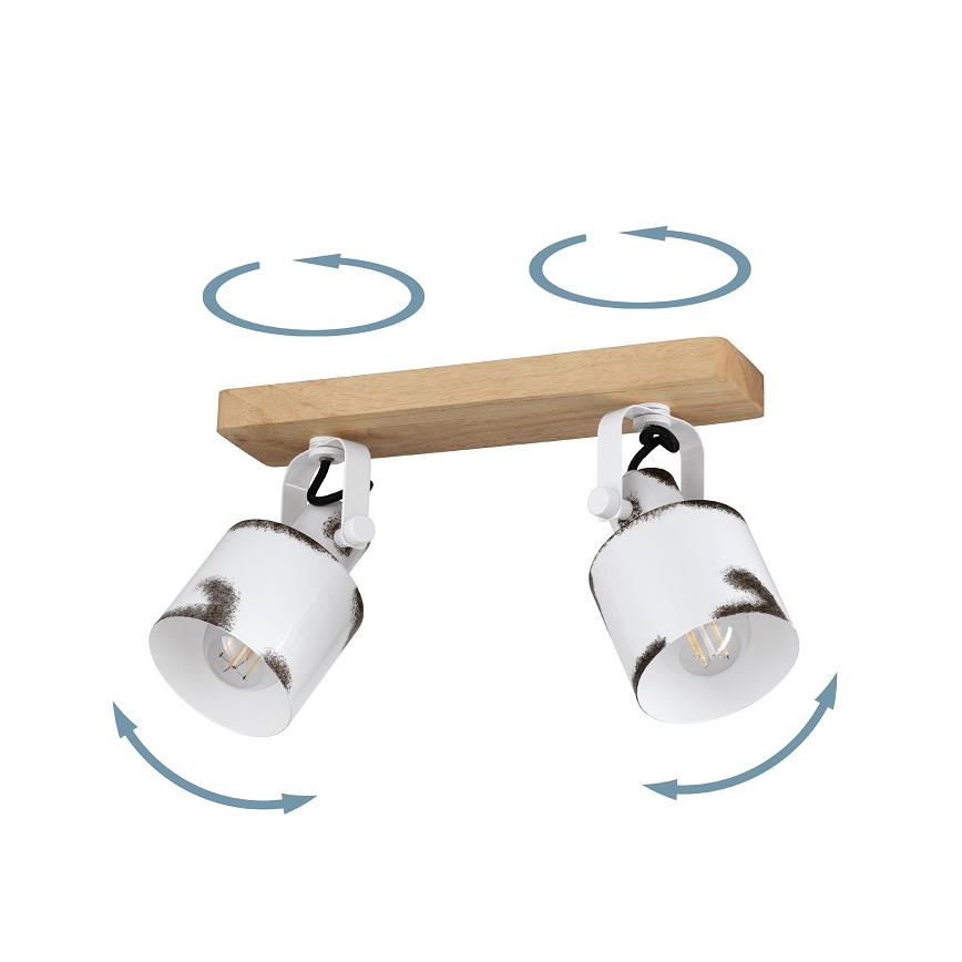 Eglo - Точечный светильник 2xE27/40W/230V