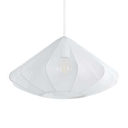 Eglo - Підвісна люстра 1xE27/40W/230V діаметр 42,5 см білий