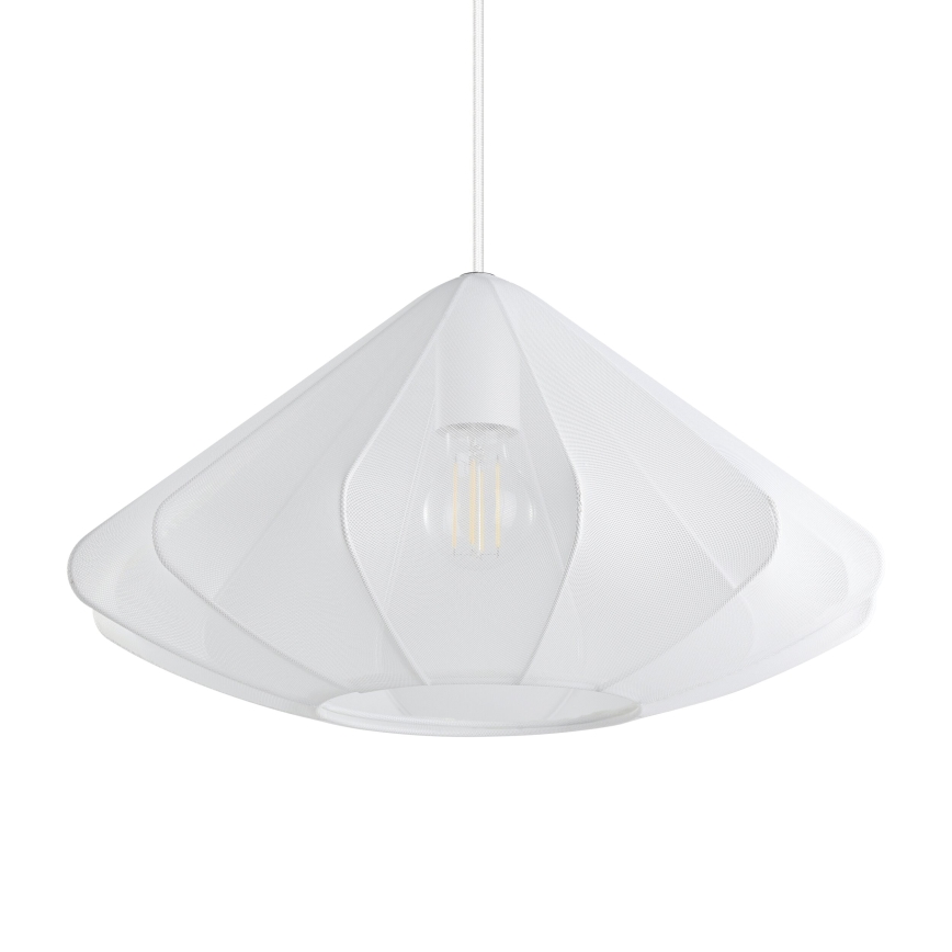 Eglo - Підвісна люстра 1xE27/40W/230V діаметр 42,5 см білий