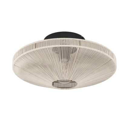 Eglo - Потолочный светильник 1xE27/40W/230V диаметр 38 см кремовый