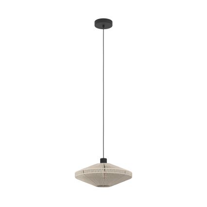 Eglo - Люстра на тросі 1xE27/40W/230V кремова